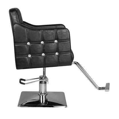 Haarsysteem kappersstoel sm362 zwart