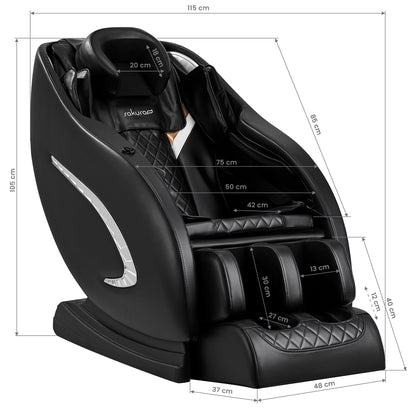 Sakura massage chair Classic 305 black – 18