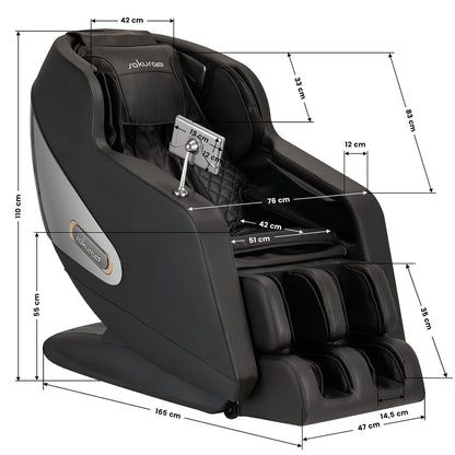 Sakura massage chair Comfort Plus 806 black – 19